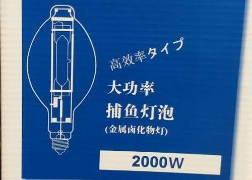 Лампа рыб шарика BT220 2000w MH СПРЯТАЛА лампу рыбной ловли кальмара металла галоидную