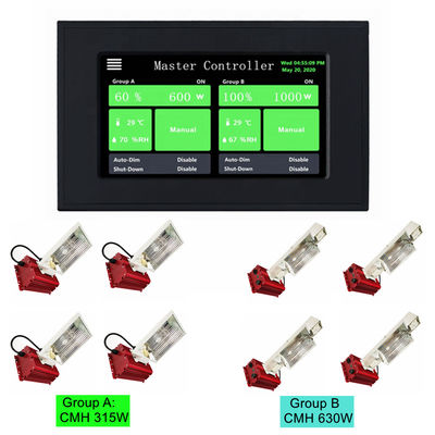 Регулятор DC регулятора 10V HPS 5V HVAC 0 двойных каналов CMH умный освещая