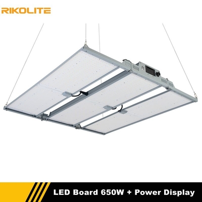 СИД садоводства Rikolite растет доски светов 650w Кванта с функцией дисплея силы